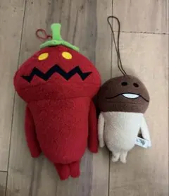 なめこ栽培キット ぬいぐるみ マスコット 2点 セット（なめこ・マサル）