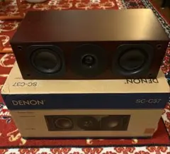 極美品✨️Denon センタースピーカー SC-C37 ピアノブラック 音出し