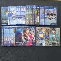 コナンカード SR、Rまとめ売り （青、白、緑、赤、黄、黒）