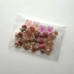 ネイルパーツ サンリオ 日焼けキティ 20個セット