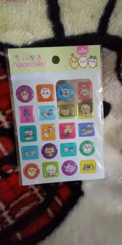 ♣新品未使用♣ちいかわぷくっとシールクリア