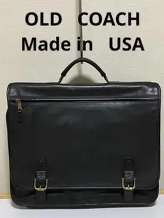OLD COACH ビジネスバッグ オールドコーチ 2way高級レザー