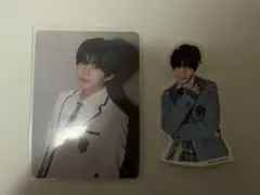 なにわ男子 長尾謙杜 トレカ ステッカー HARDWORK ファミクラ盤