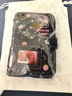 MERING メリング シール帳 デニム イチゴ バインダー とシール台紙セット Amazon | メリング A7 デニムバインダー スウィートストロベリー 平成