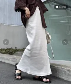 【美品】CIAOPANIC TYPY－3キロ見えリブニットスカート 2色セット