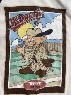 白雪姫と7人の小人　ドーピー　DOPEY ディズニー　tシャツ vintage