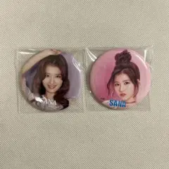 twice サナ 缶バッジ