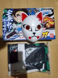 鬼滅の刃コスプレ+DX おもちゃ 日輪刀DX+刃狐のお面