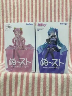 初音ミク　桜ミク　ぬースト　ぬーどるストッパー　フィギュア