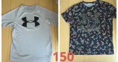 Under Armour HeatGear Tシャツ YLG 2枚セット