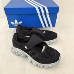 新品未使用✨adidas メッシュスニーカー メリージェーン ブラック/シルバー