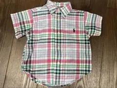 Ralph Lauren チェック柄シャツ 12M