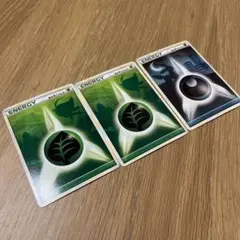 ポケモンカード エネルギー　柄　レア　3枚セット
