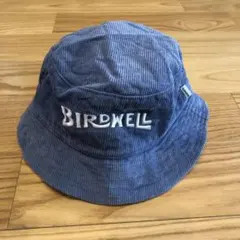 BIRDWELL コーデュロイ バケットハット ブルー