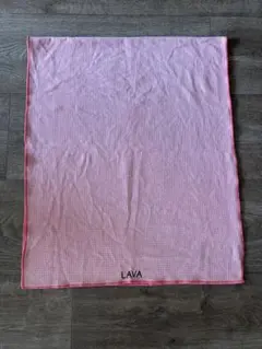 LAVA ピンク ヨガマットラグ