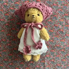 バブーシュカ　テディベア・ぬいぐるみサイズ　ハンドメイド