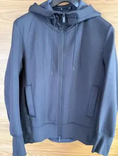 ユニクロ➕J ドライスウェットフルジップパーカー L ダークグレー