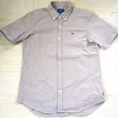 【BEAMS】半袖 オックスフォードシャツ Sのサムネイル