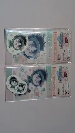 忍たま乱太郎　くじ　中在家長次　七松小平太　ステッカー＆クリアカード