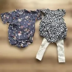 ベビー服　甚平　夏祭り　おまけつき