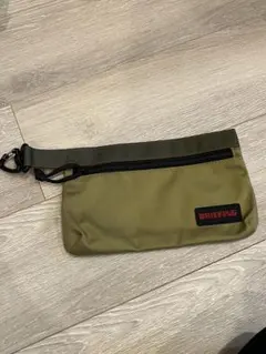 BRIEFING ポーチ　緑
