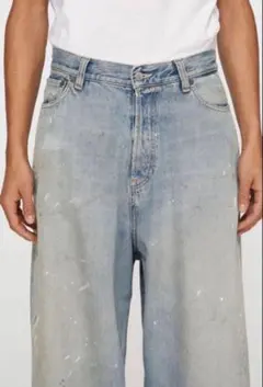 新品Acne Studios2023 スーパーバギーフィットジーンズ サイズ34