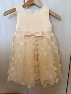 発表会　ドレス ピンク レース フォーマルドレス　110