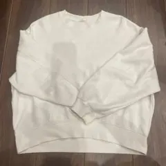 GU Mサイズ　白トレーナー