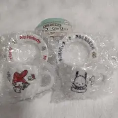 サンリオキャラクターズ　ガチャガチャ　ミニチュア陶器　カップ＆ソーサー