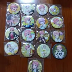 五等分の花嫁　中野一花　缶バッチ　まとめ売り　セット