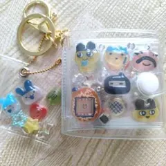 匿名発送　キーホルダー付きミニシール帳　完成品109
