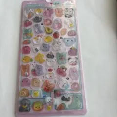 カラフルキャラクターシールセット