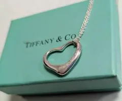 【美品】Tiffany & Co. オープンハート ネックレスのサムネイル