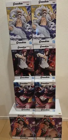 8点セット】ワンピース Grandista フィギュア 新四皇 - メルカリ