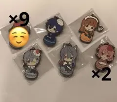 カラフルピーチ　マカロン　ラバーチャーム　まとめ売り