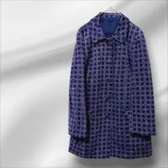 ヴィンテージ レトロ ジャケット コート やわらかい おしゃれボタン 裏地