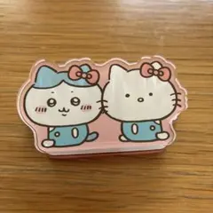 ちいかわ　クリップハチワレ&ハローキティ アクリル クリップちいかわ ×サンリオ