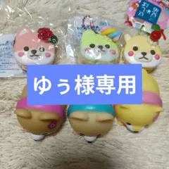 ゆぅ様専用 豆しば三兄弟　ぽわっとライト　マカロンマスコット