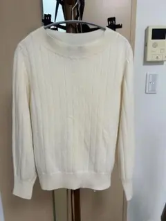 再値下げ　UNTITLED アイボリー セーター サイズ2