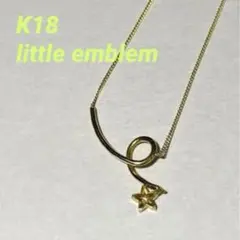A*様 little emblem ゴールドカラー ストーン付きネックレス - メルカリ