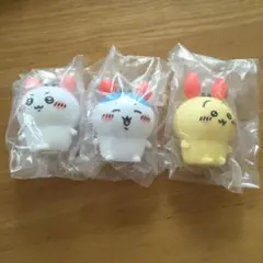 ちいかわ ソフビフィギュア3　ちいかわ&うさぎ＆ハチワレ　3個セット
