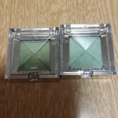 MAYBELLINE　アイシャドウ　緑系　2色