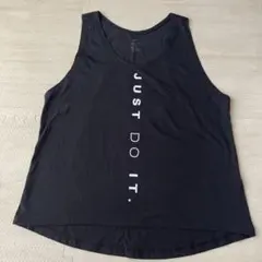 最終値下げNIKEタンクトップ黒　JUST DO IT. Ｌ