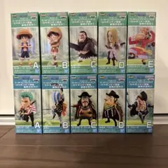 ワンピース　ワーコレ　シャボンディ諸島　最悪の世代1・2　10種コンプセット