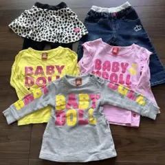 BABY DOLL キッズ服 5点セット（バラ売り不可）