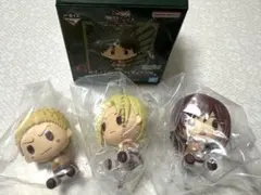 【新品】進撃の巨人 一番くじ Ｇ賞 ちょこのっこフィギュア ３種