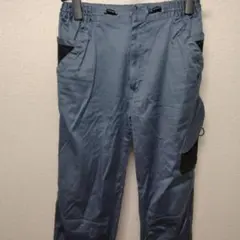 【匿名配送】ダークブルー　ワークパンツ　ストレッチのサムネイル