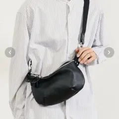 Butler Verner Sails ブラック ショルダーバッグ
