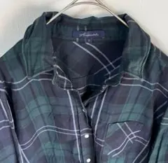 Americanholic チェック柄シャツ Mサイズ　男女兼用