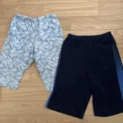 ユニクロ ステテコ ハーフパンツ 2枚セット